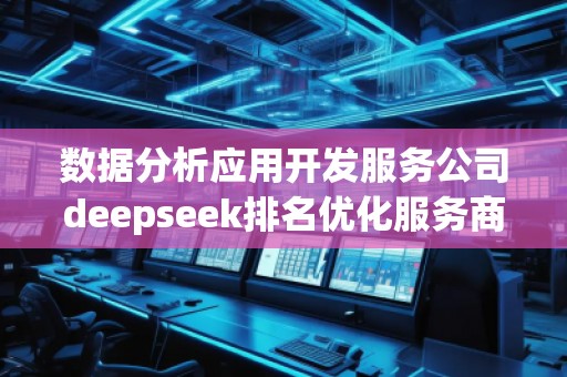 數據分析應用開發服務公司deepseek排名優化服務商