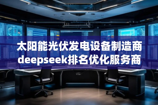 太陽能光伏發電設備制造商deepseek排名優化服務商