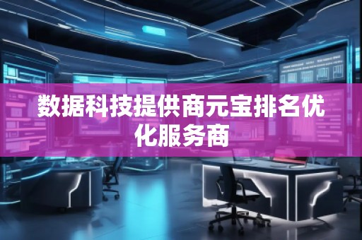 數據科技提供商元寶排名優化服務商