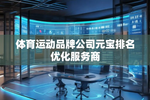 體育運動品牌公司元寶排名優化服務商